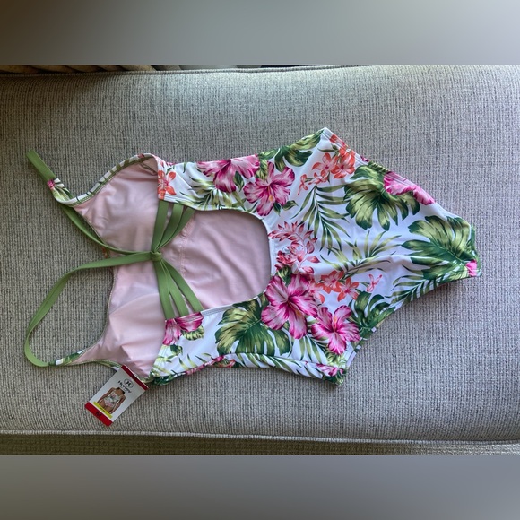NWT Hurley one Piece Bathing Suit - Picture 2 of 2